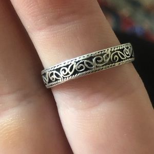 silver vine ring